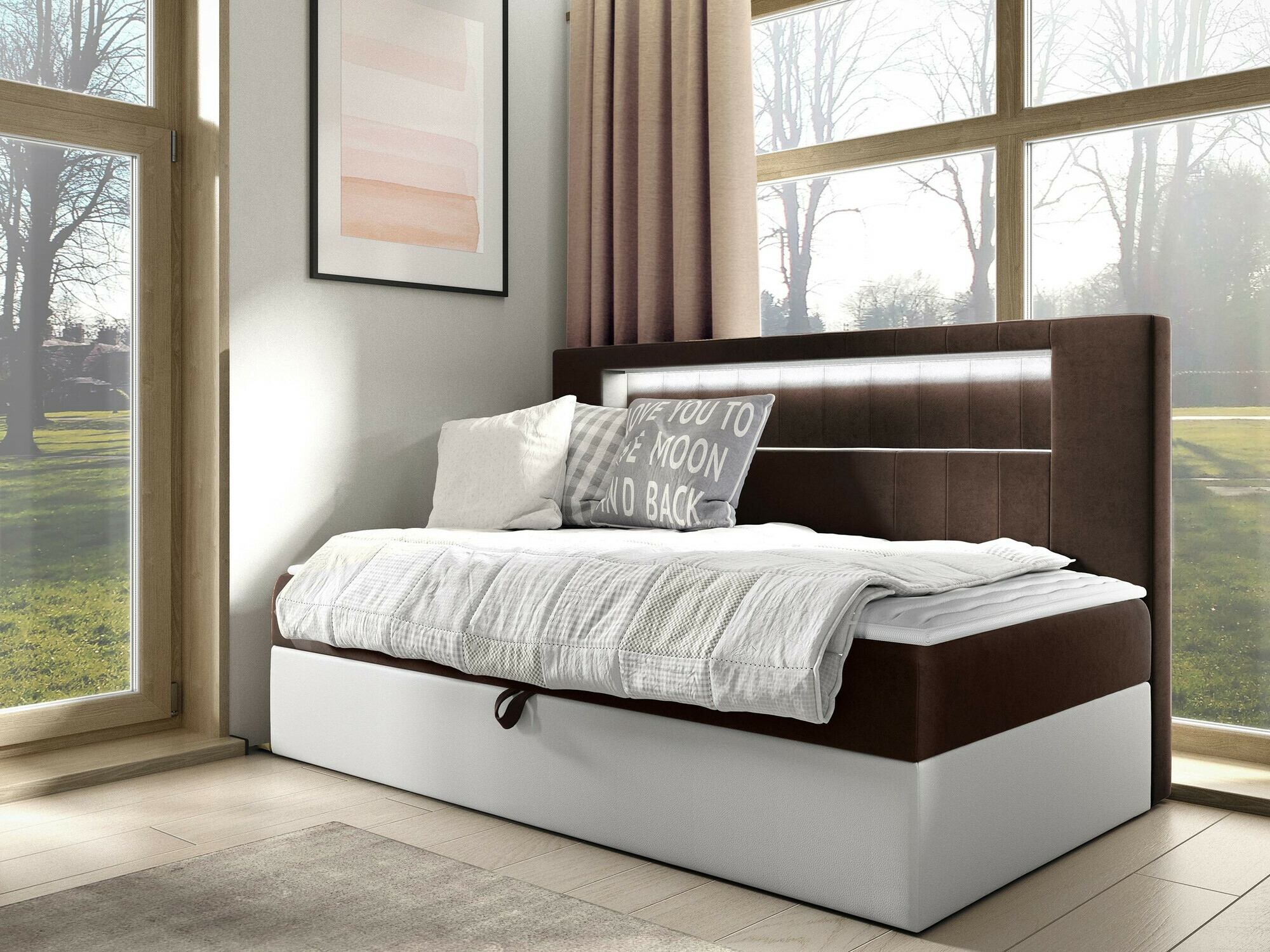 Континентално легло Lucus IV (Soft 017 + Fresh 4)