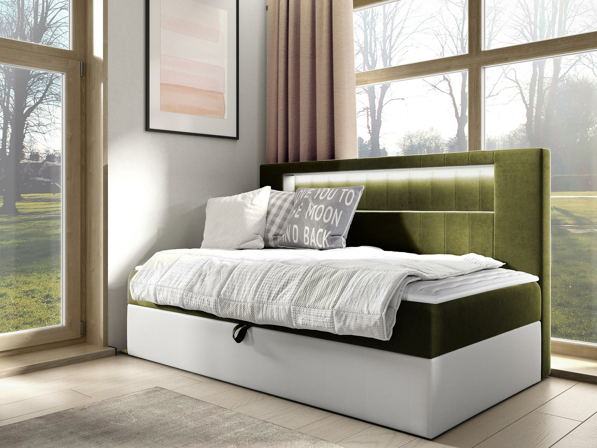 Континентално легло Lucus IV (Soft 017 + Fresh 12)
