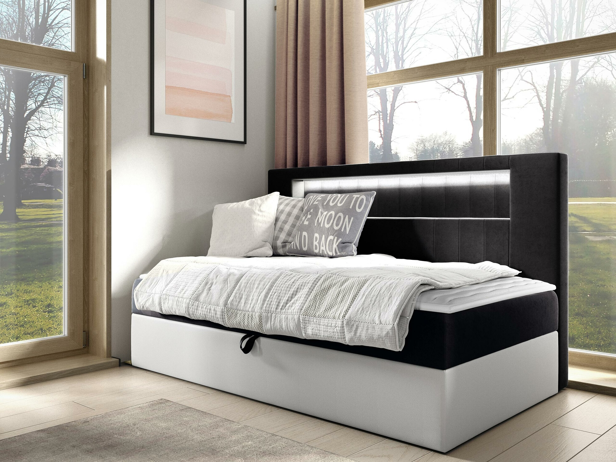 Континентално легло Lucus IV (Soft 017 + Fresh 17)
