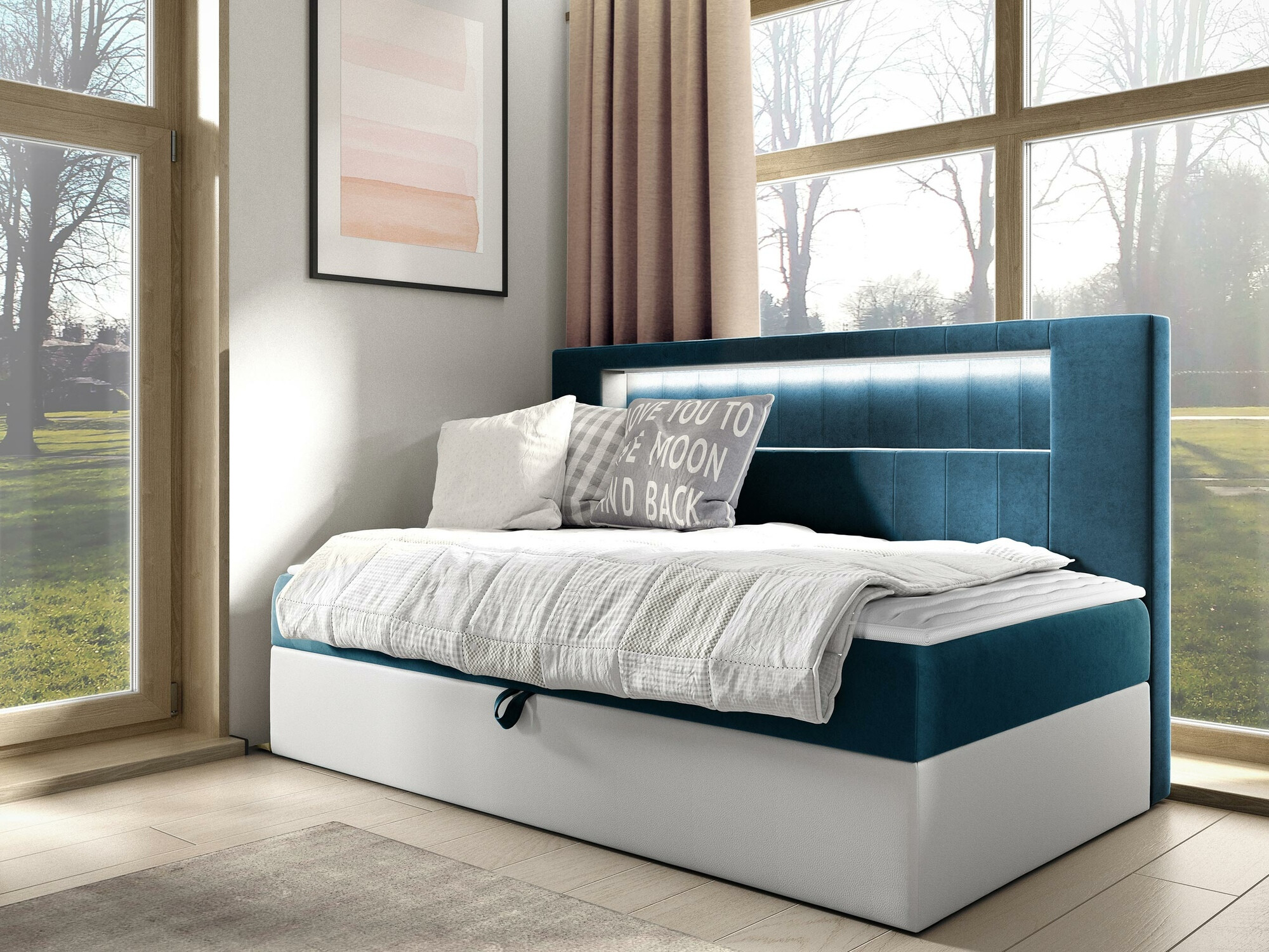 Континентално легло Lucus IV (Soft 017 + Fresh 34)
