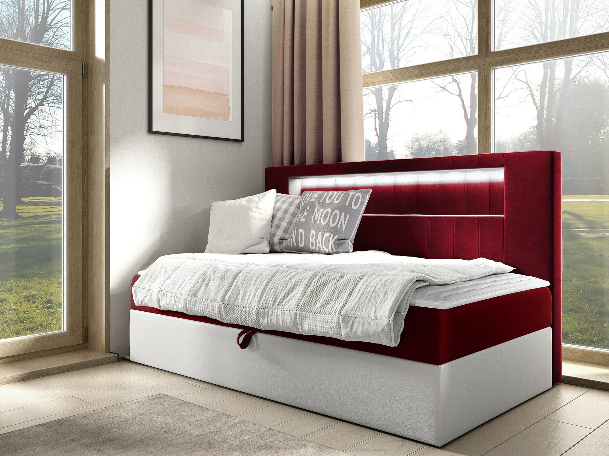 Континентално легло Lucus IV (Soft 017 + Fresh 8)