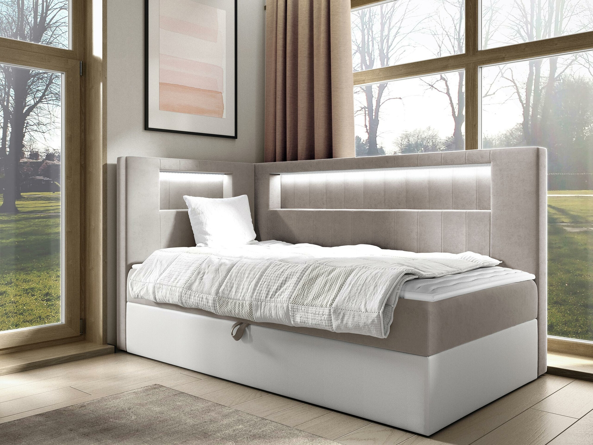 Континентално легло Lucus VIII (Soft 017 + Fresh 1)