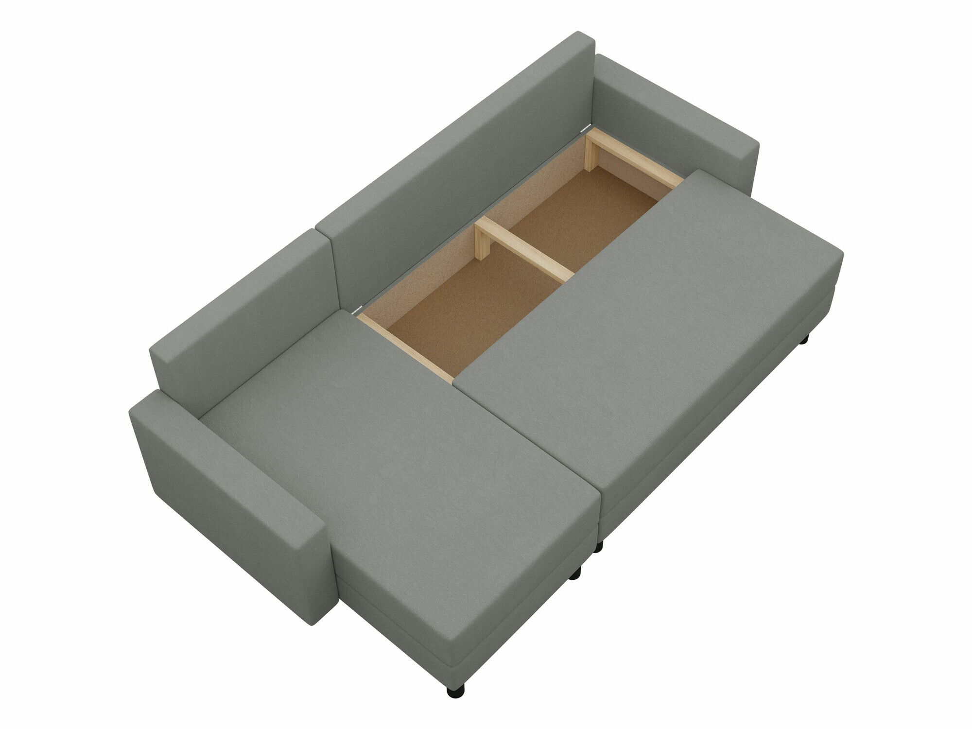 Ъглов диван Delaware 100 (Alova 04 + Alova 10)