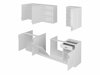 Модулен кухненски комплект Retro White 150