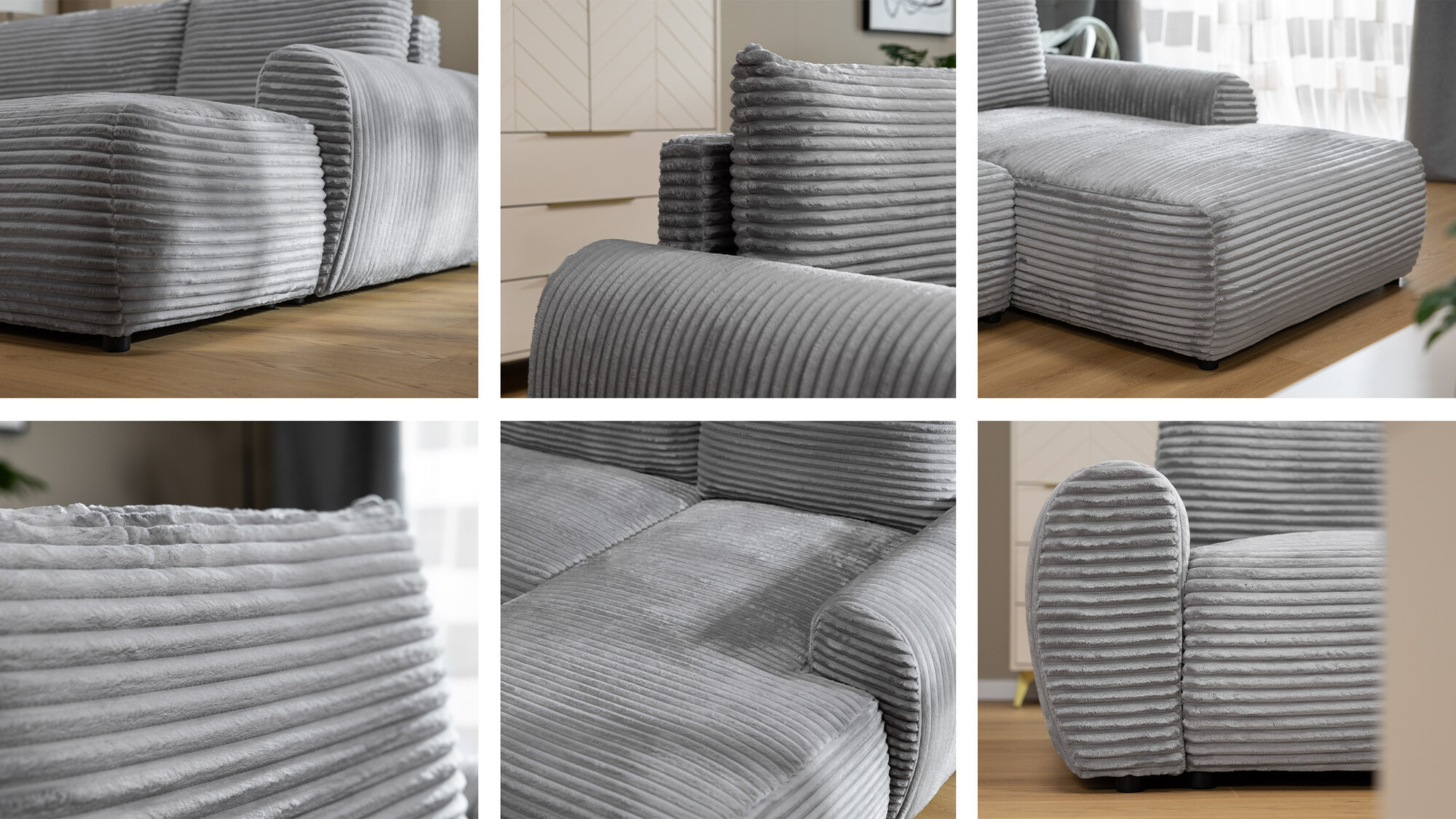 Ъглов диван TrendyNest Strigina (Tilia 86)