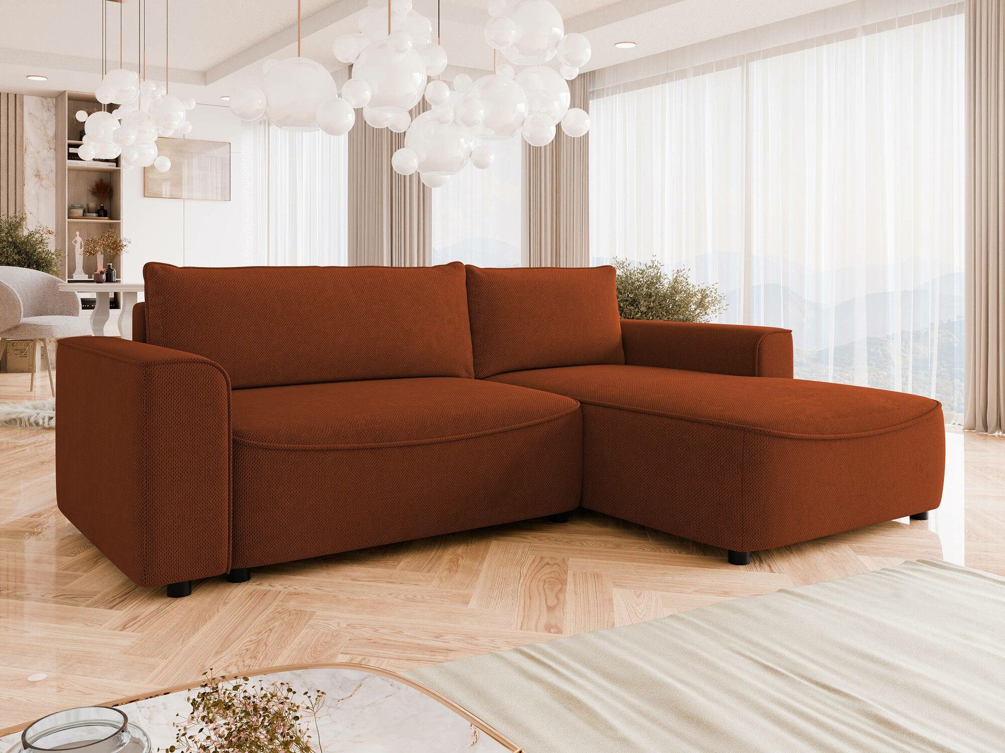 Ъглов диван TrendyNest Monacha (Pretty 09)