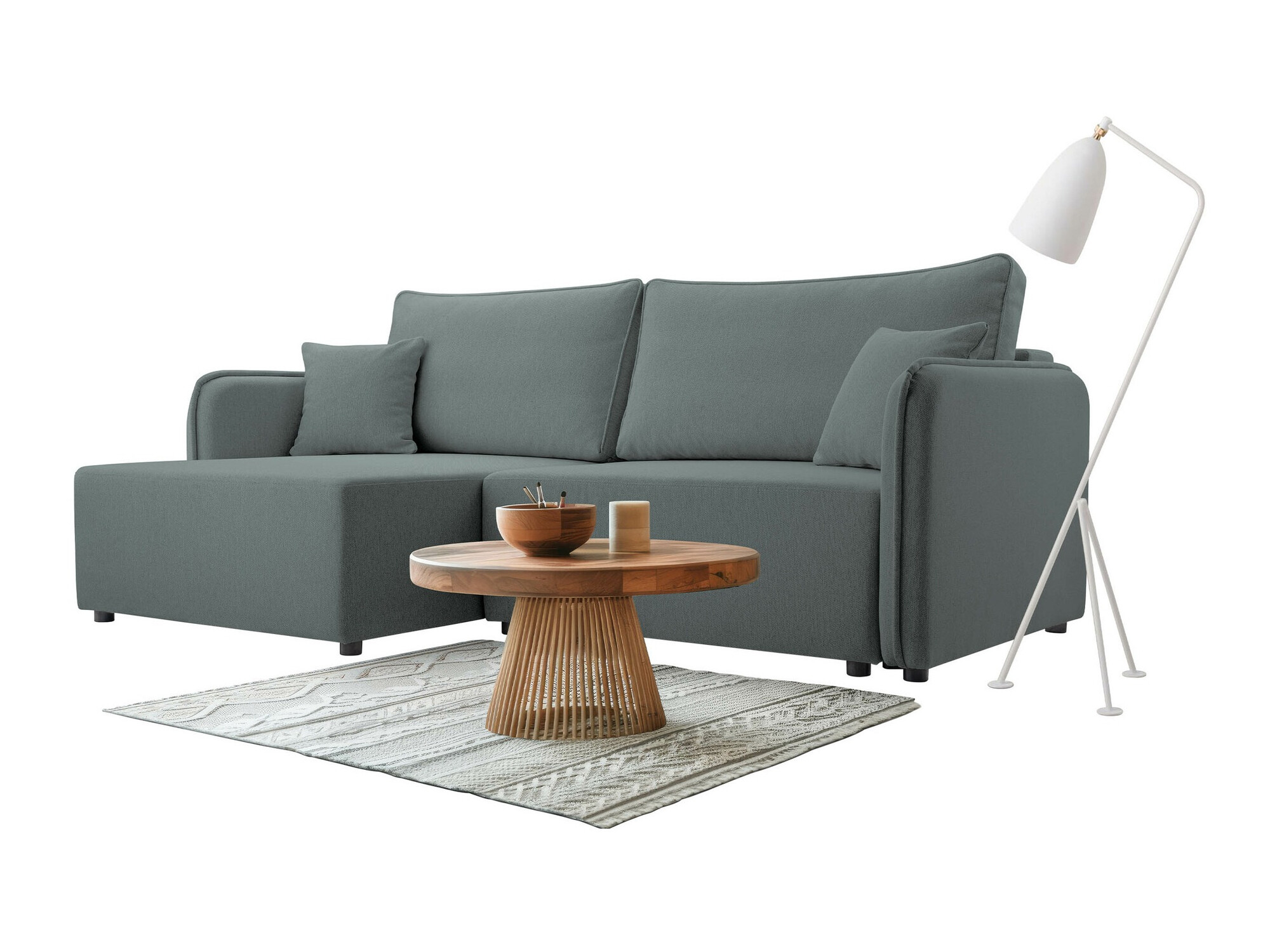 Ъглов диван TrendyNest Turtura (Velo 635)