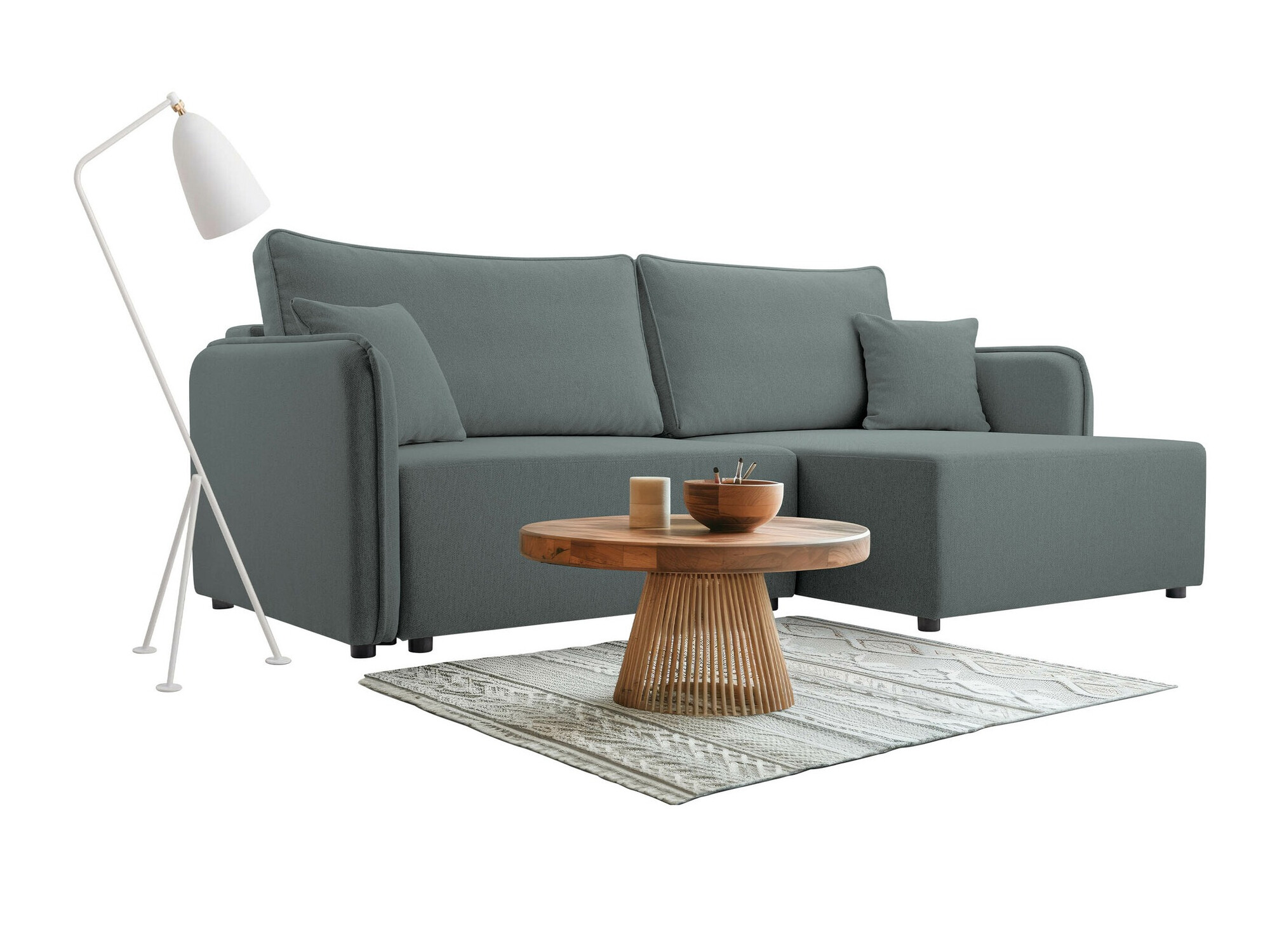 Ъглов диван TrendyNest Turtura (Velo 635)