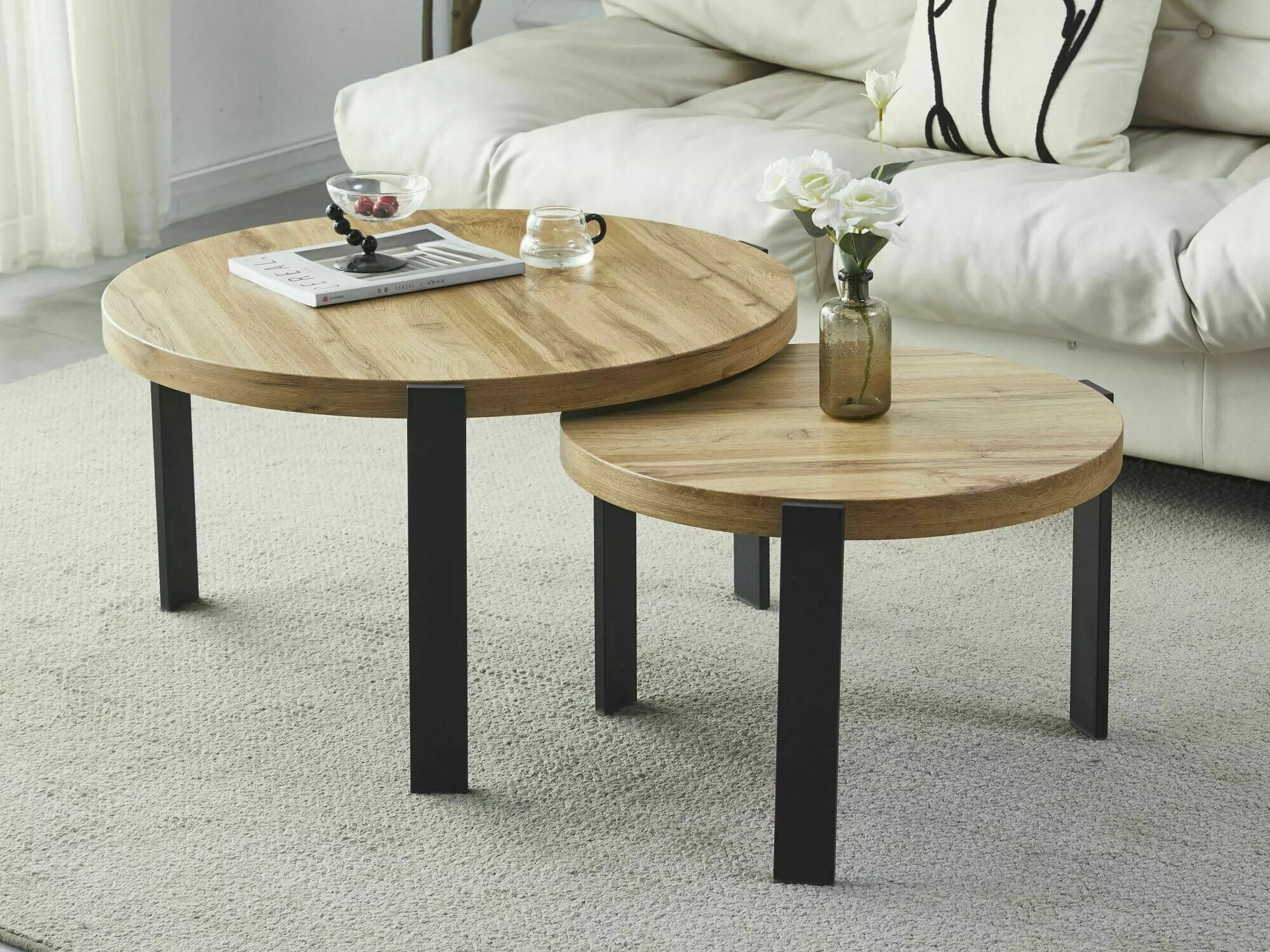 Комплект масички за кафе Detroit 682