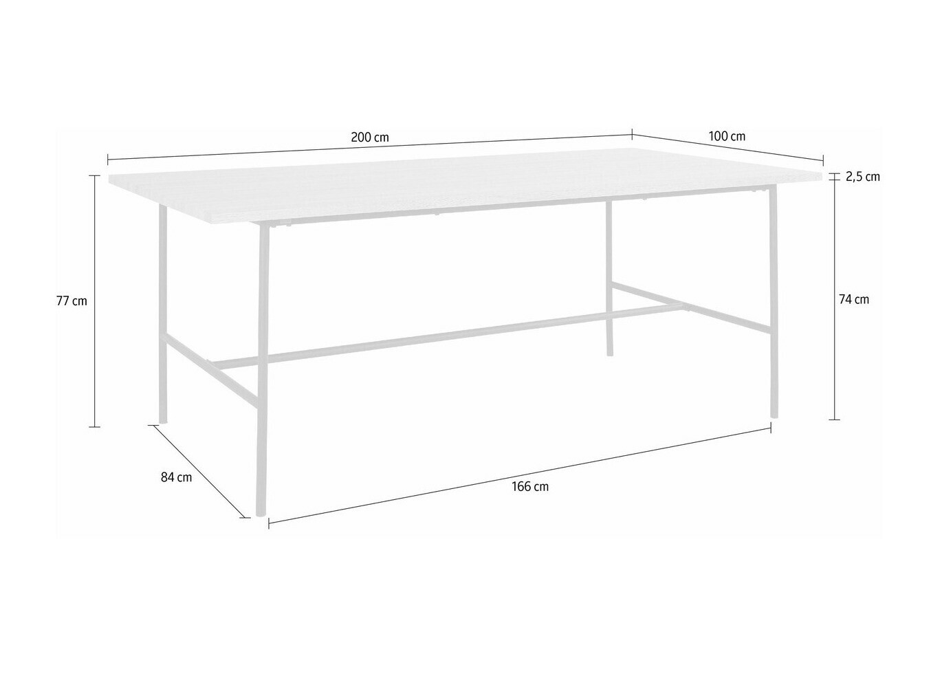 Маса Denton 1417