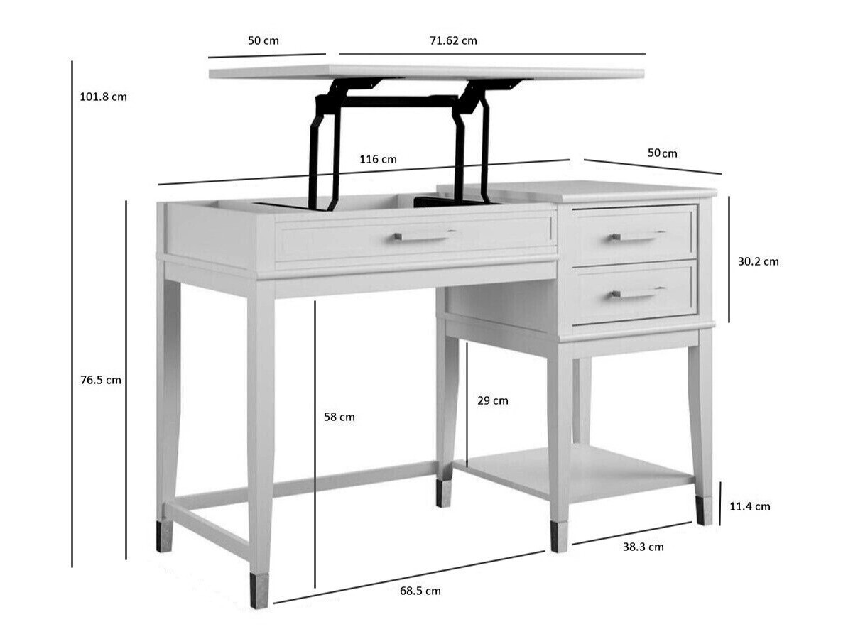 Офис бюро CosmoLiving by Cosmopolitan Belromu 102 (Графит)