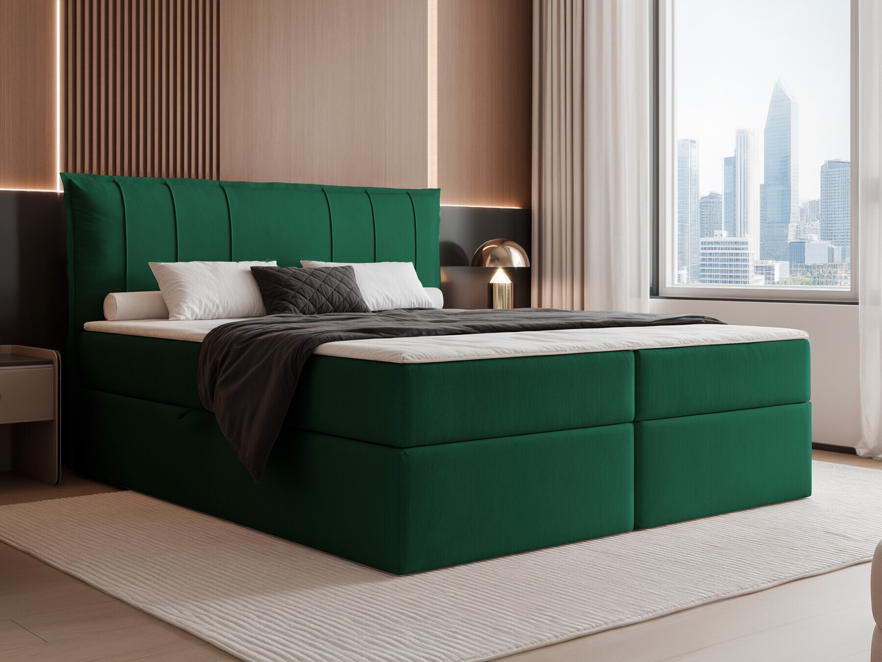 Континентално легло Martinez 107 (Magic Velvet 2225)