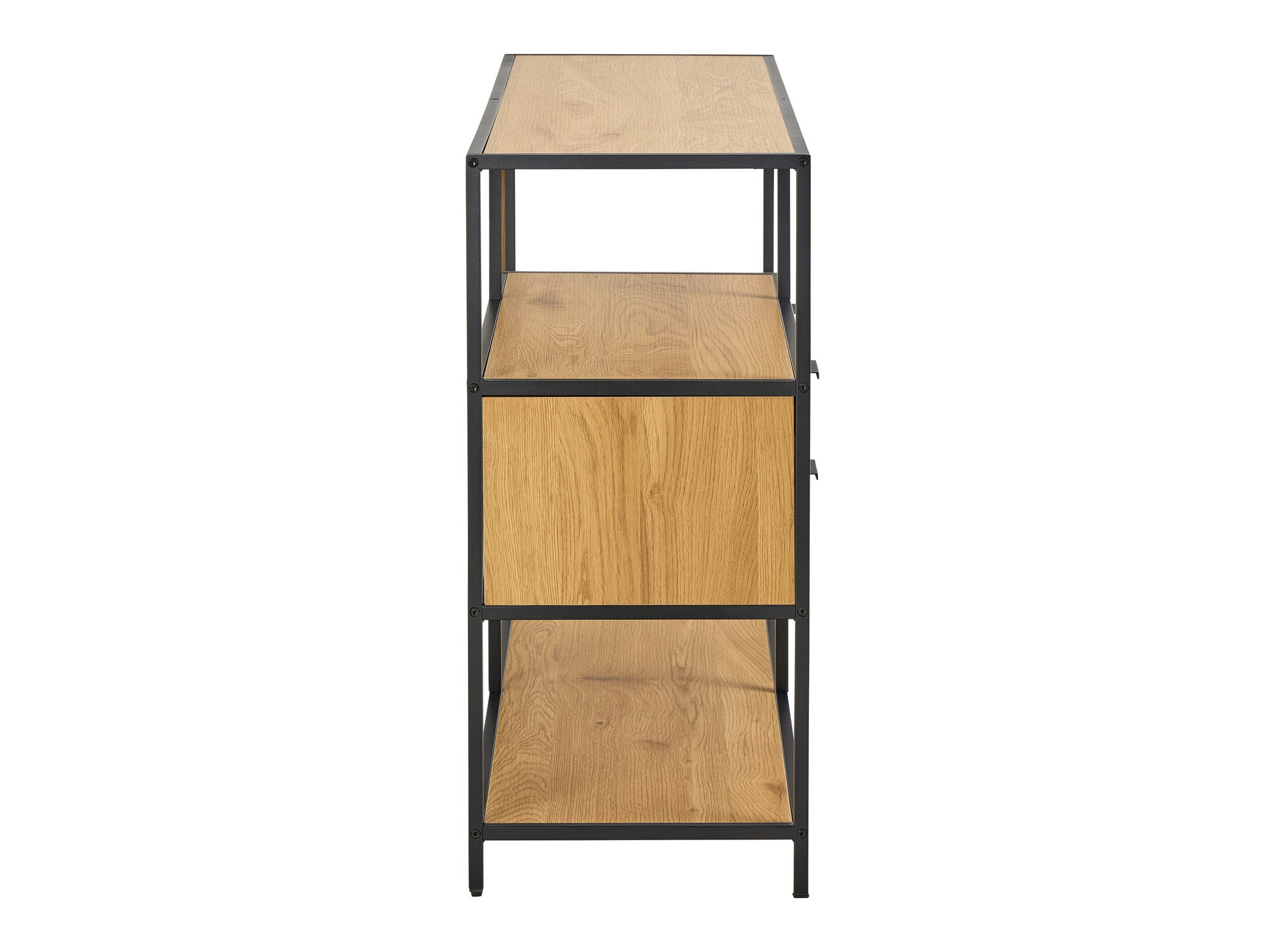 Етажерка Norsica Sevferi 183 (Черен + Див дъб)