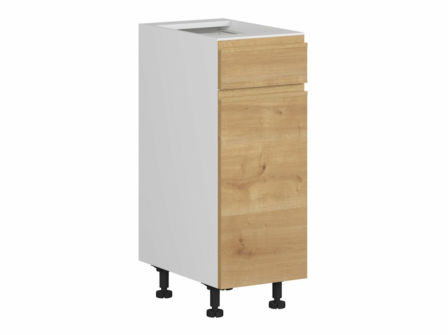 Модулен шкаф с чекмедже и врати Soli Oak 102