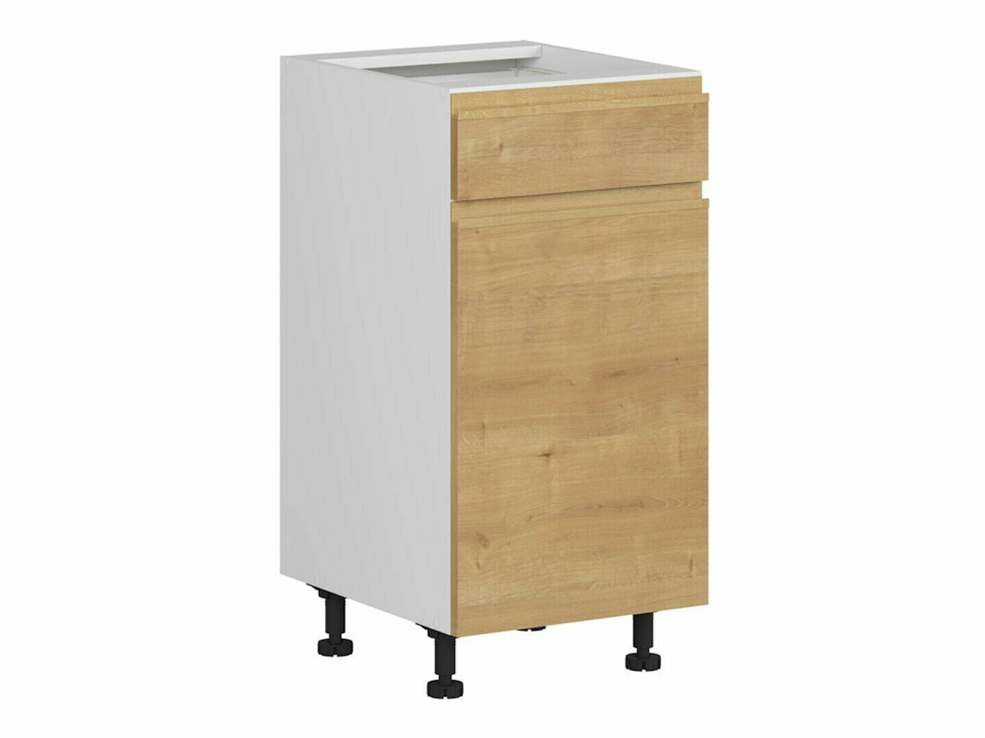Модулен шкаф с чекмедже и врати Soli Oak 103