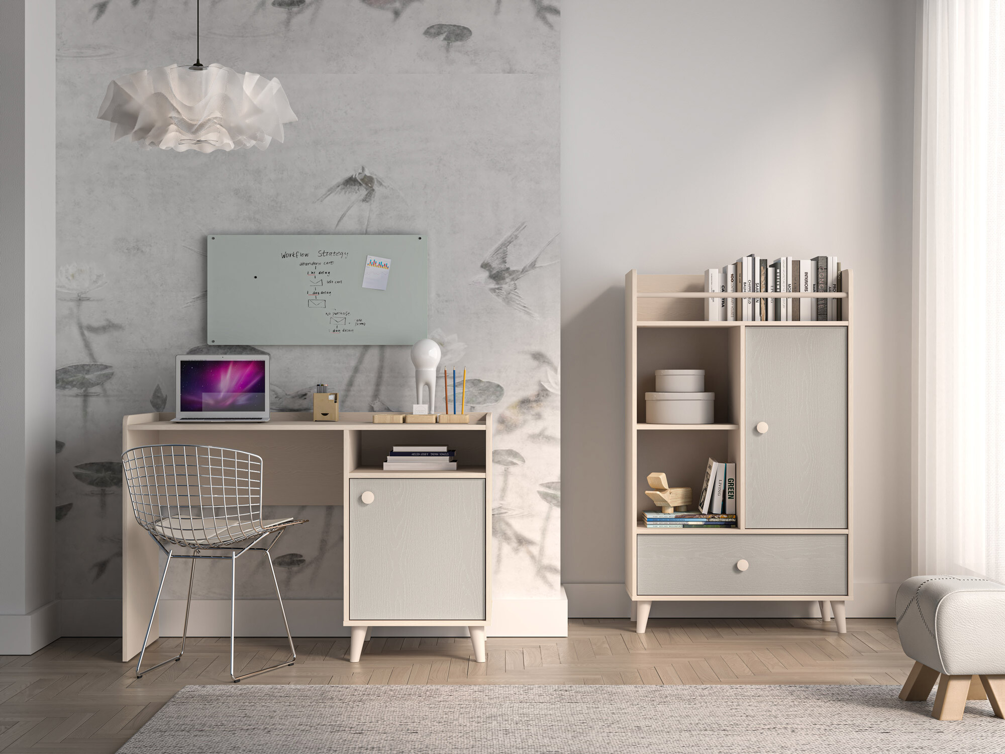 Офис бюро Tortoli 106 (Сив)