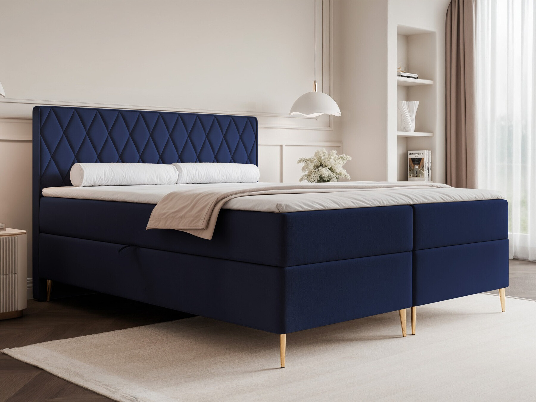 Континентално легло Martinez 110 (Magic Velvet 2216)