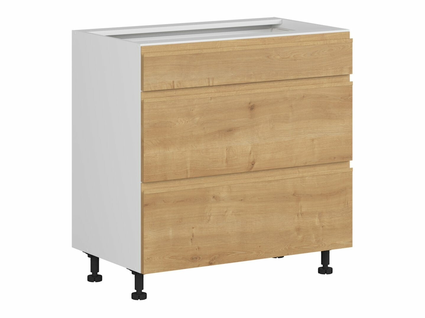 Модулен шкаф с чекмеджета Soli Oak 111