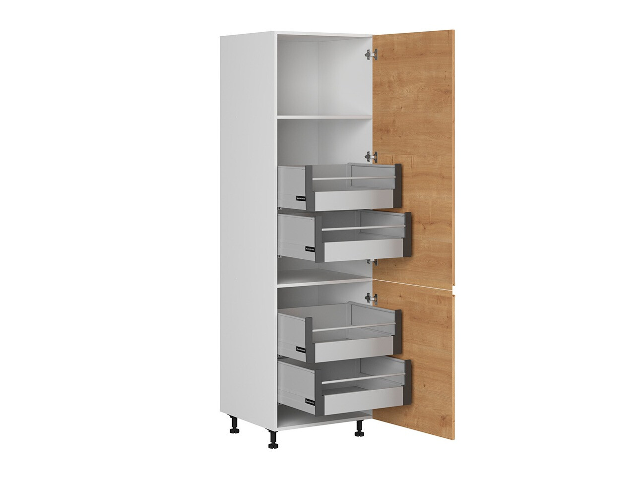 Модулен шкаф с врати Soli Oak 112