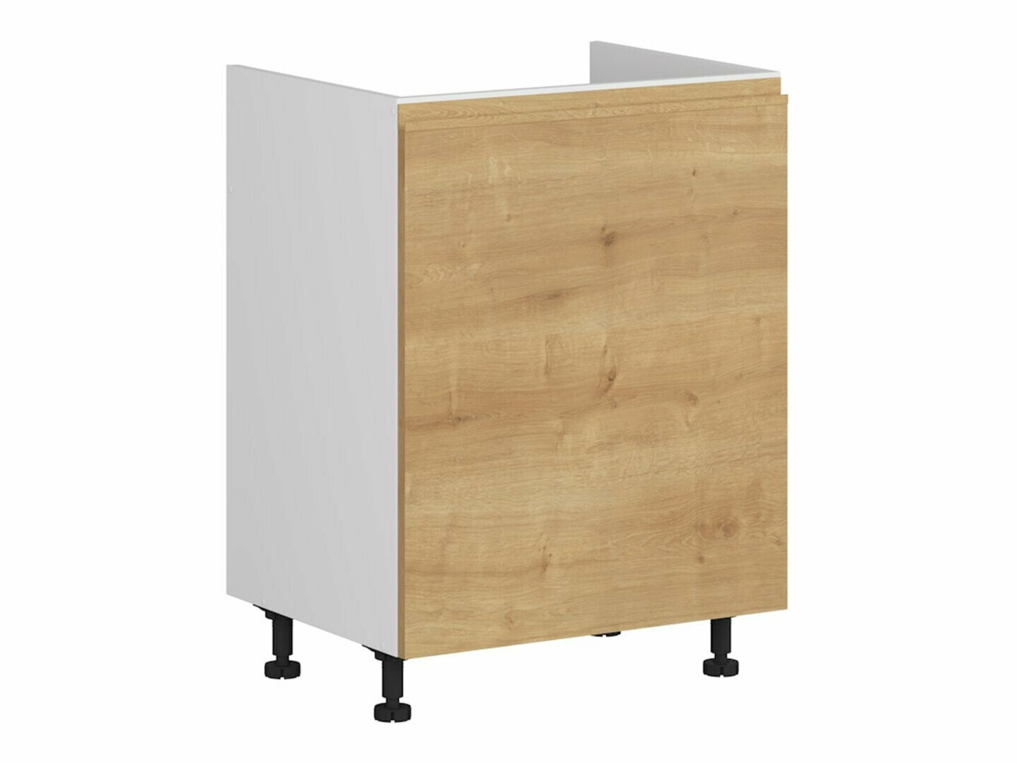 Модулен шкаф за мивка с врати Soli Oak 123