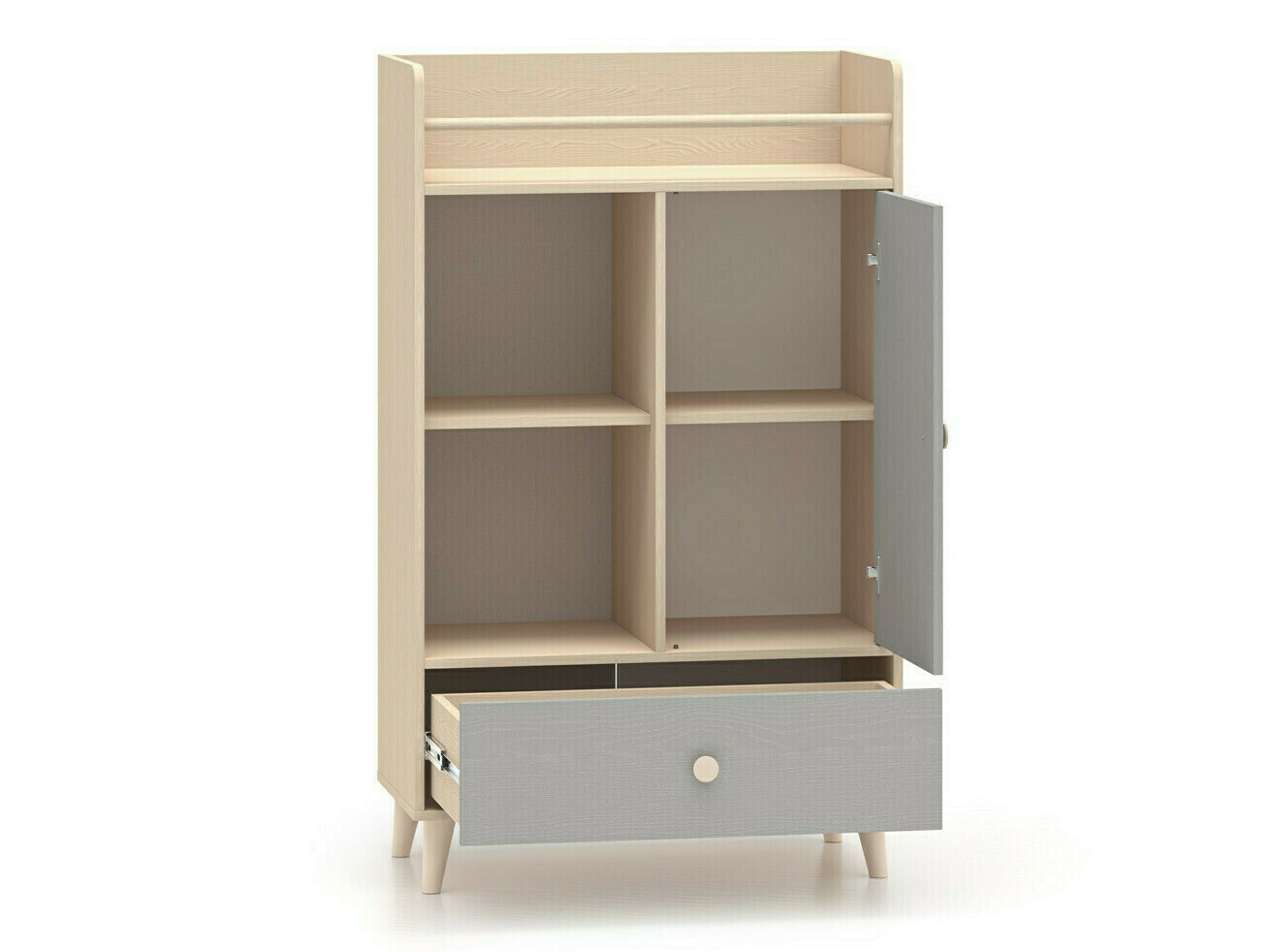 Комплект за детска стая Tortoli 113 (Сив)