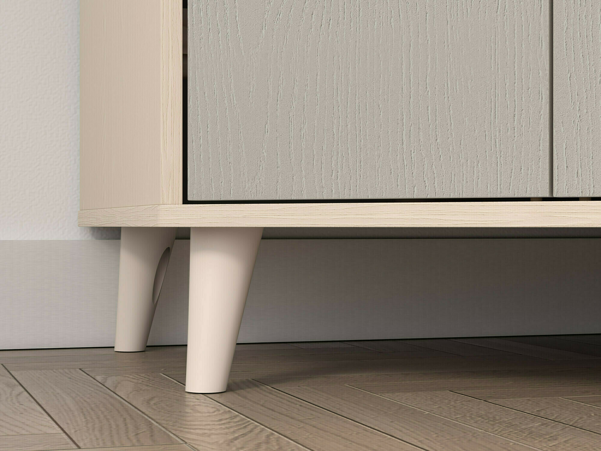 Комплект за детска стая Tortoli 113 (Сив)