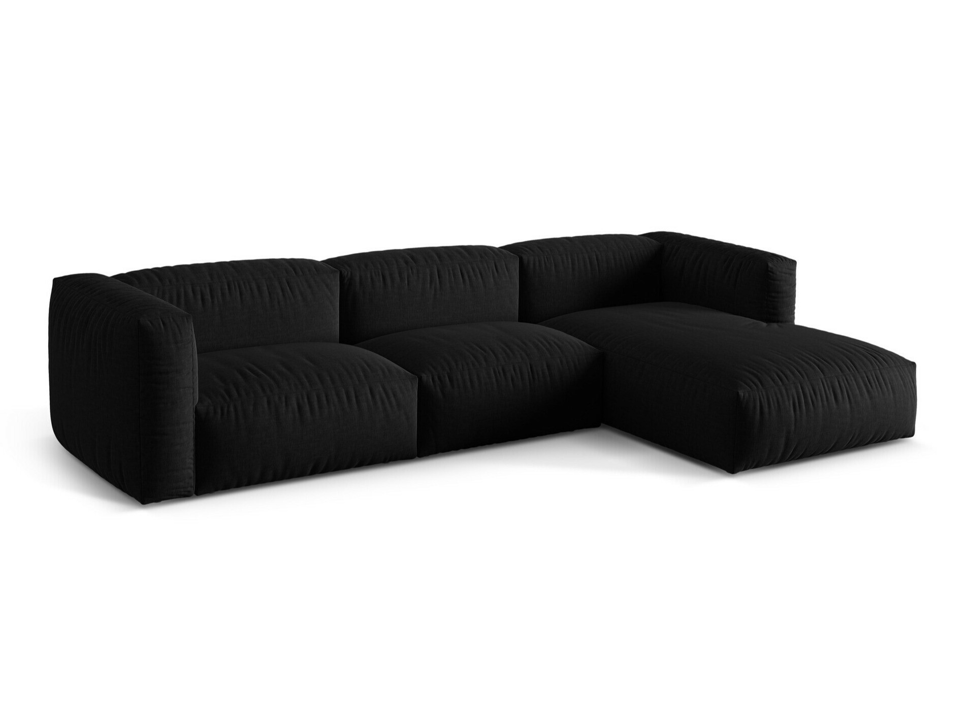 Модулен ъглов диван Sorcoro 104 (Boston Black)