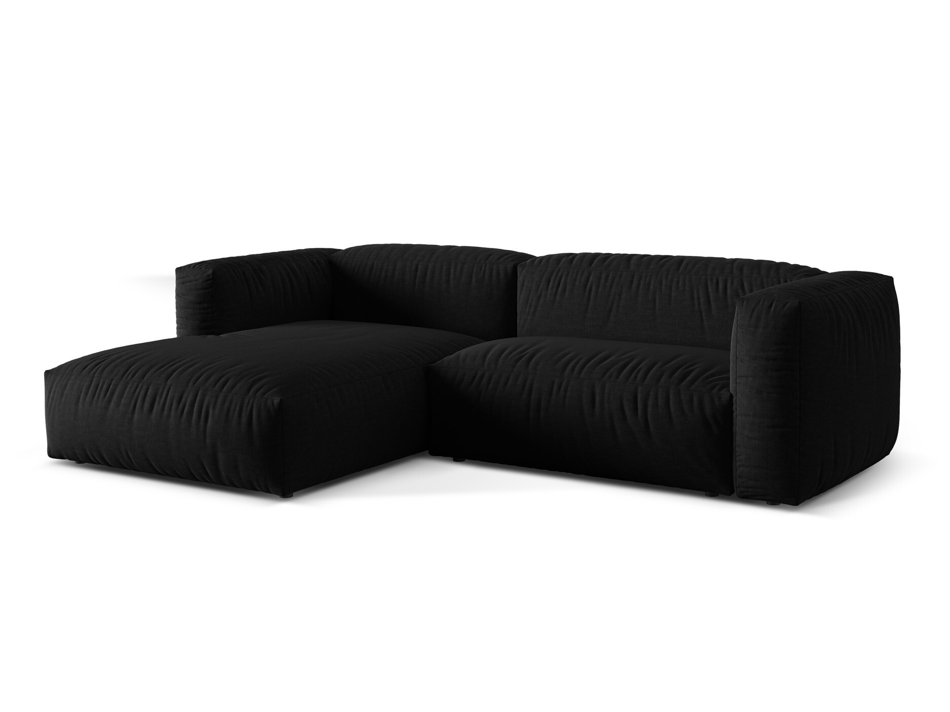 Модулен ъглов диван Sorcoro 105 (Boston Black)
