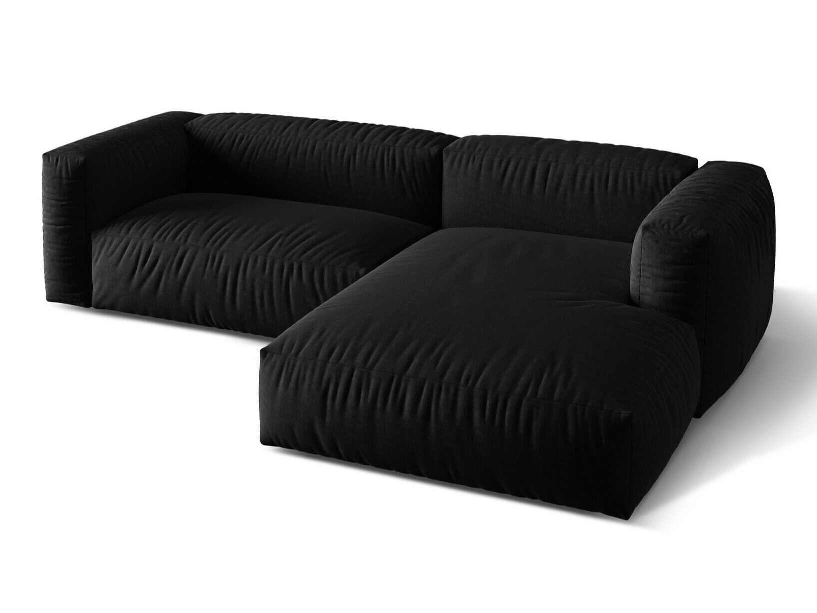 Модулен ъглов диван Sorcoro 105 (Boston Black)