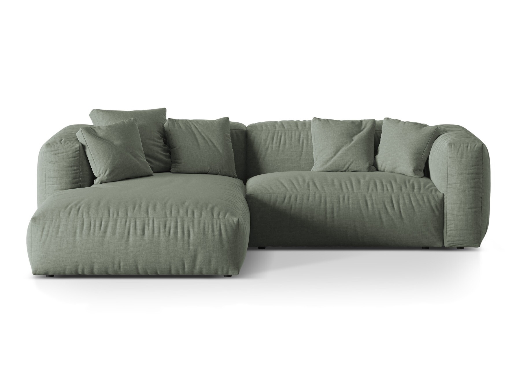 Модулен ъглов диван Sorcoro 105 (Boston Water Green)