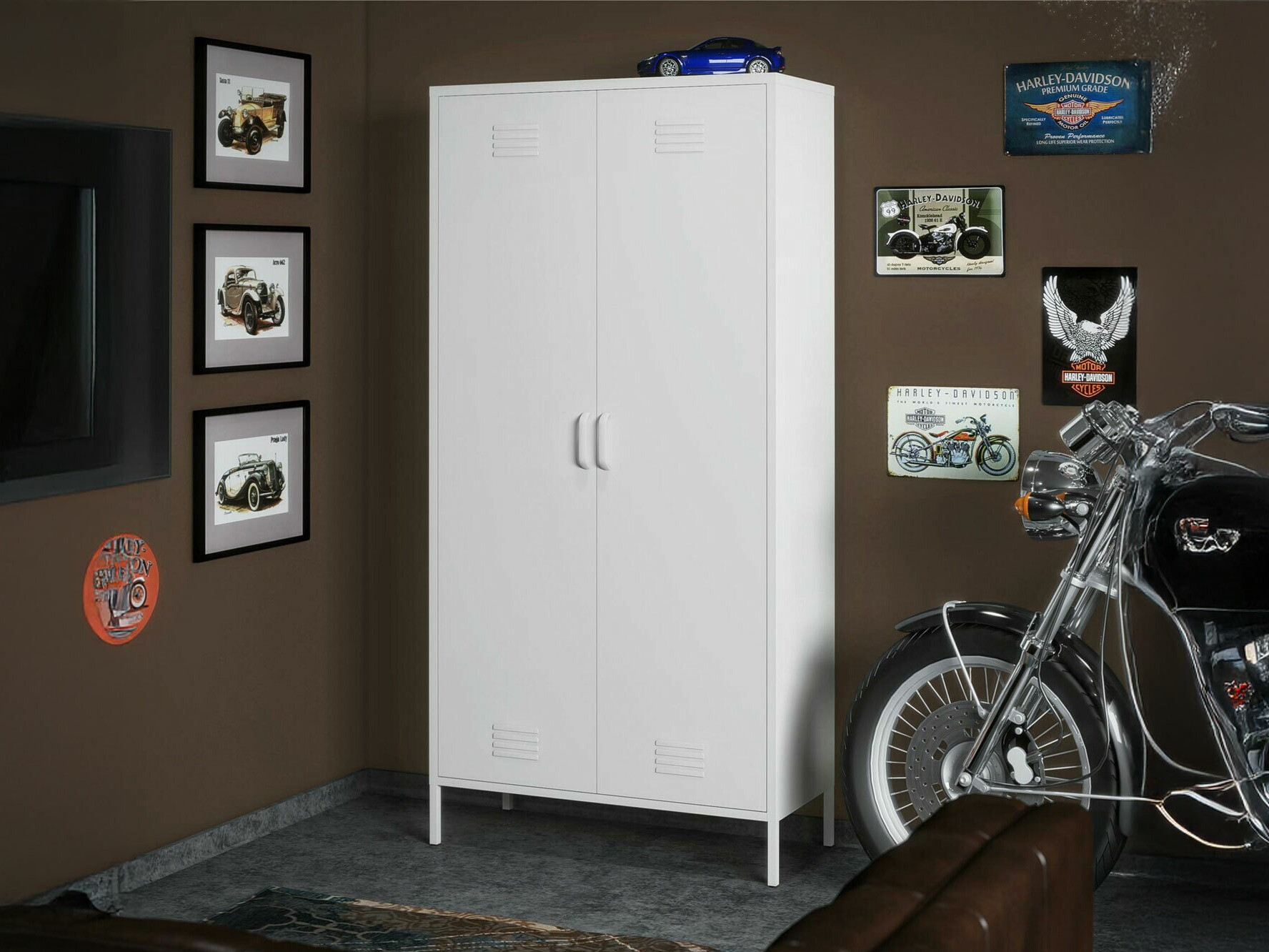 Етажерка Ophfere 102 (Бял)