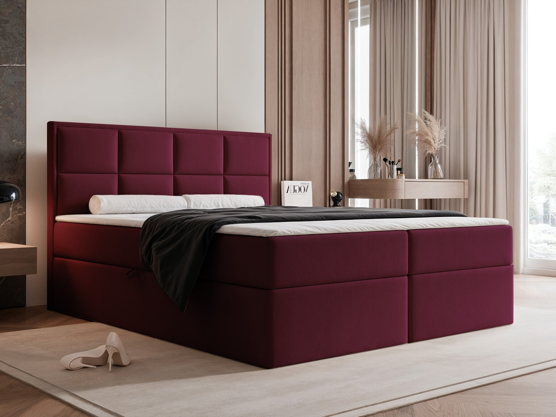 Континентално легло Martinez 115 (Magic Velvet 2229)