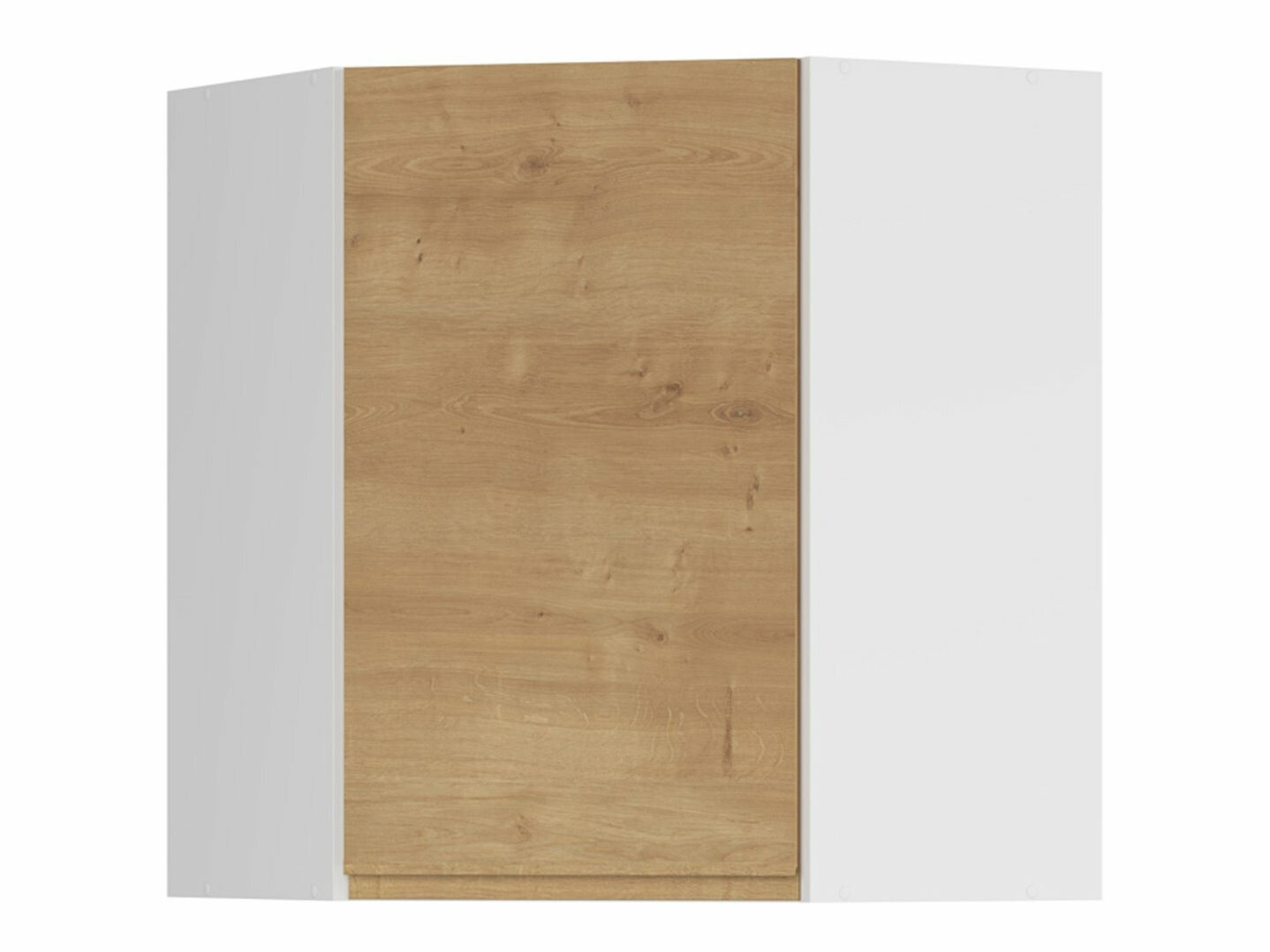 Модулен окачен ъглов шкаф Soli Oak 152