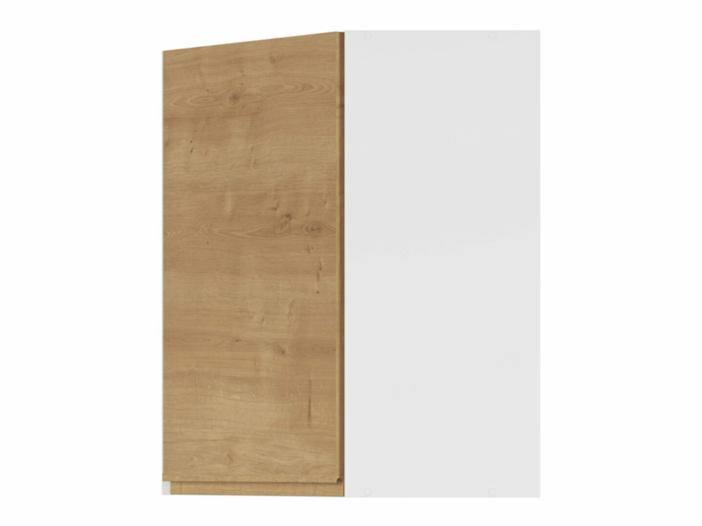 Модулен окачен ъглов шкаф Soli Oak 152