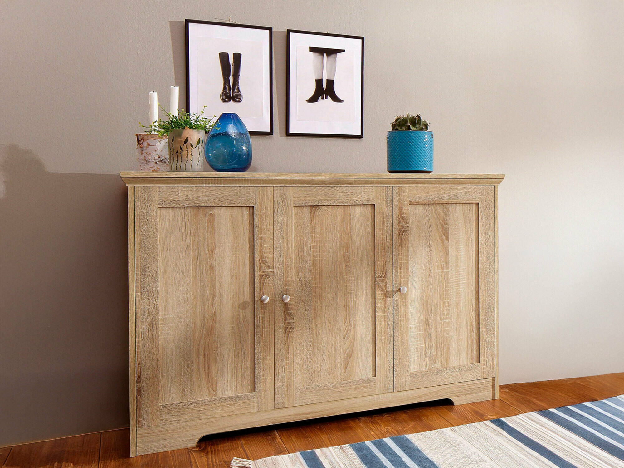 Шкаф Odemela 103 (Светъл дъб)