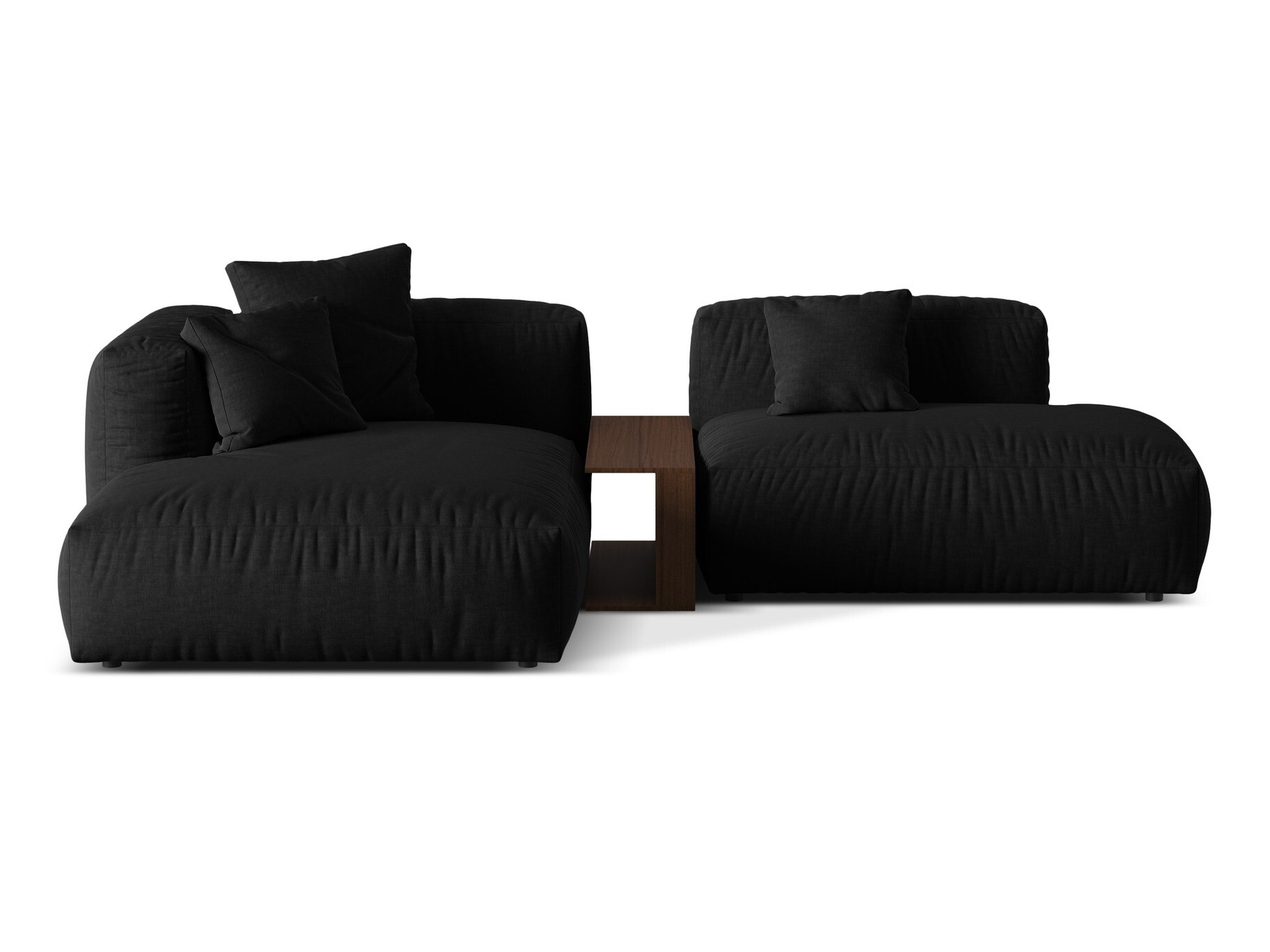 Модулен ъглов диван Sorcoro 106 (Boston Black)