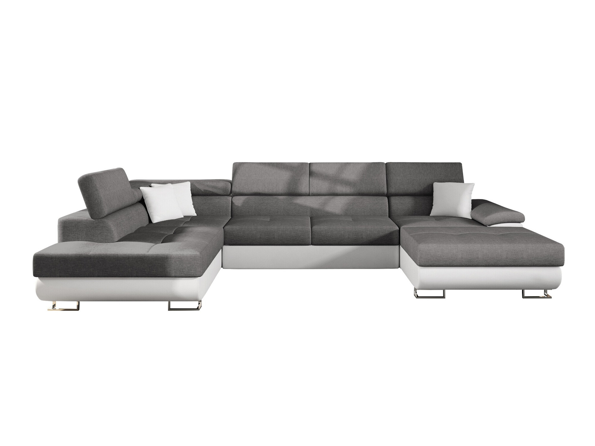 Ъглов диван Comfivo Ruta IV (Soft 017 + Lux 05)