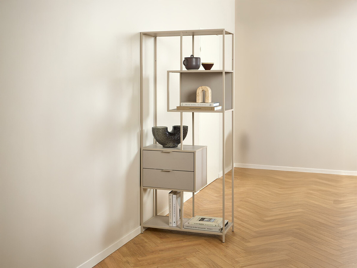 Етажерка Norsica Sevferi 182 (Сив)