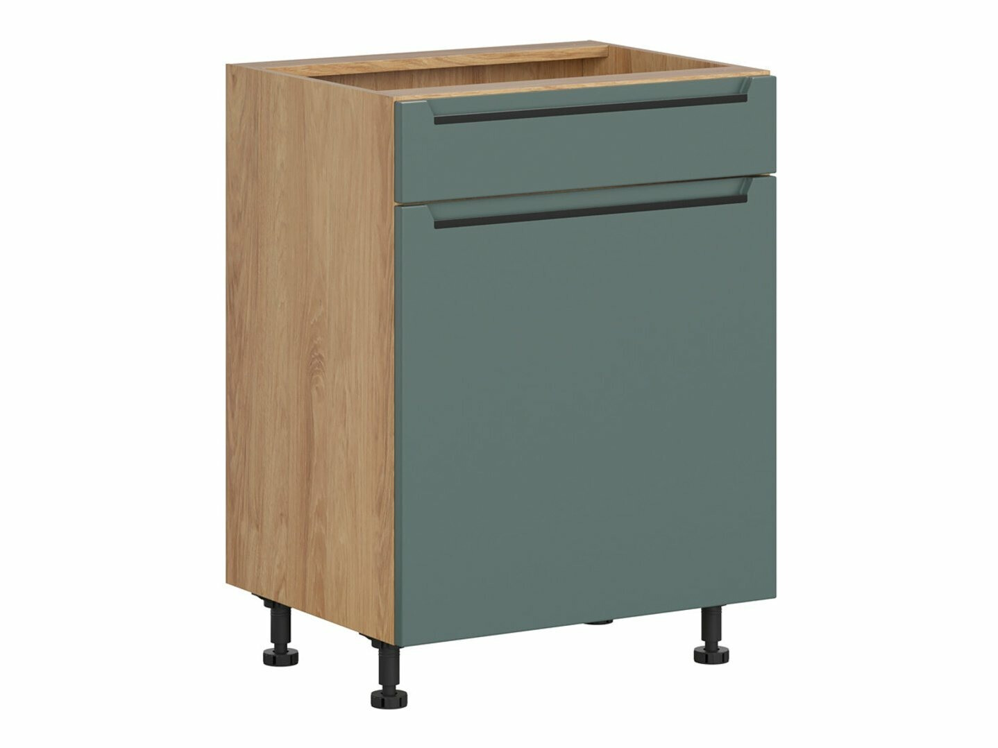 Модулен шкаф с врати Riso Green 100