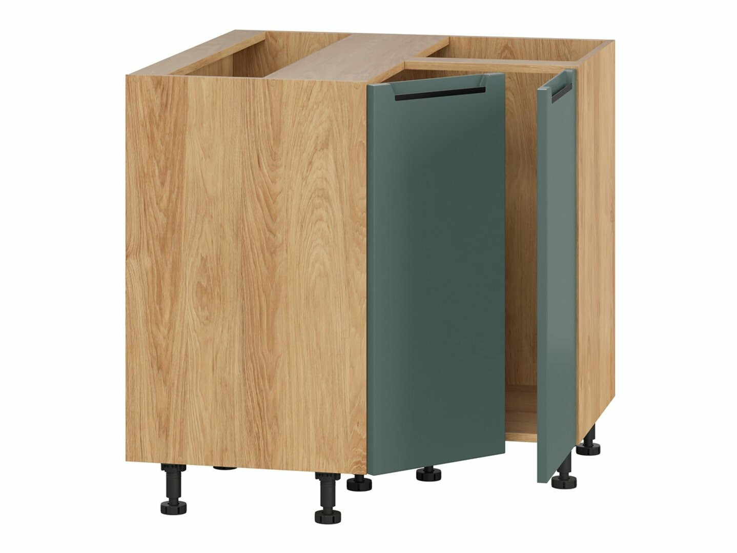 Модулен ъглов шкаф Riso Green 131