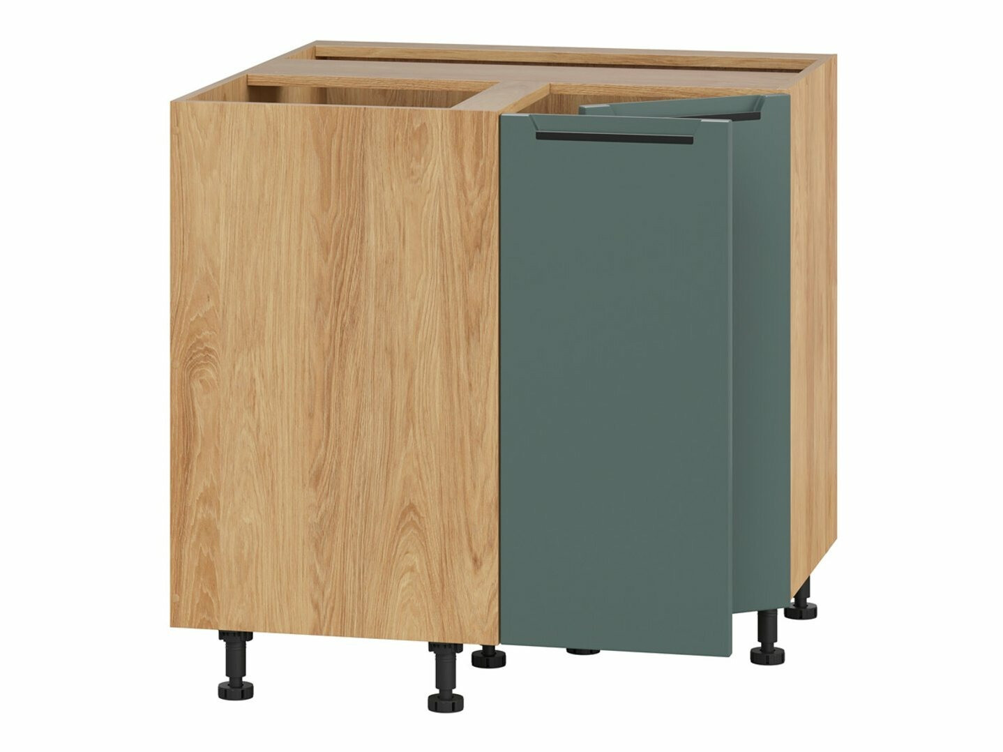 Модулен ъглов шкаф Riso Green 131