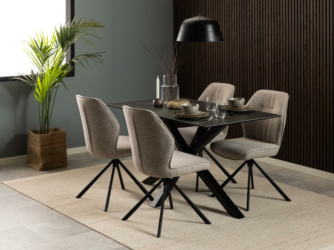 Маса Norsica 918 (Черен)