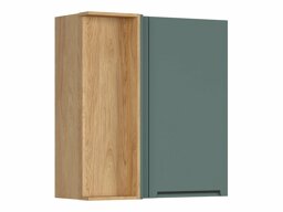 Модулен окачен ъглов шкаф Riso Green 159