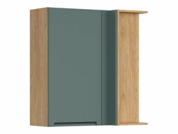 Модулен окачен ъглов шкаф Riso Green 159