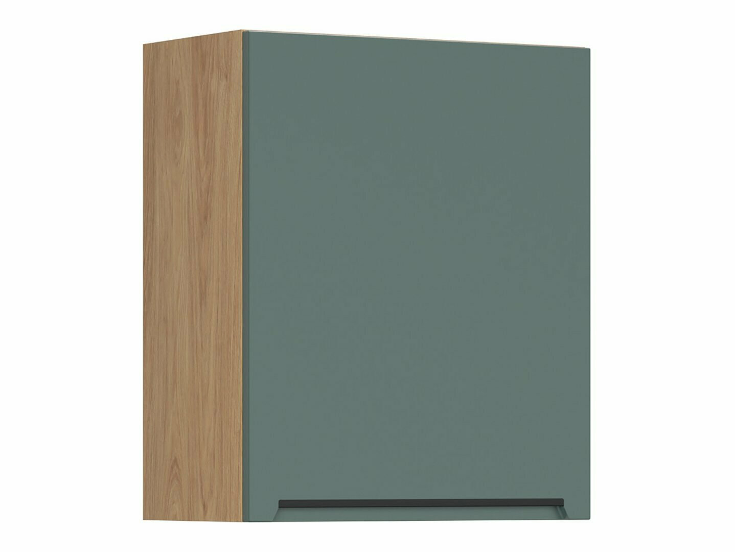 Модулен окачен шкаф със стойка за съдове Riso Green 153