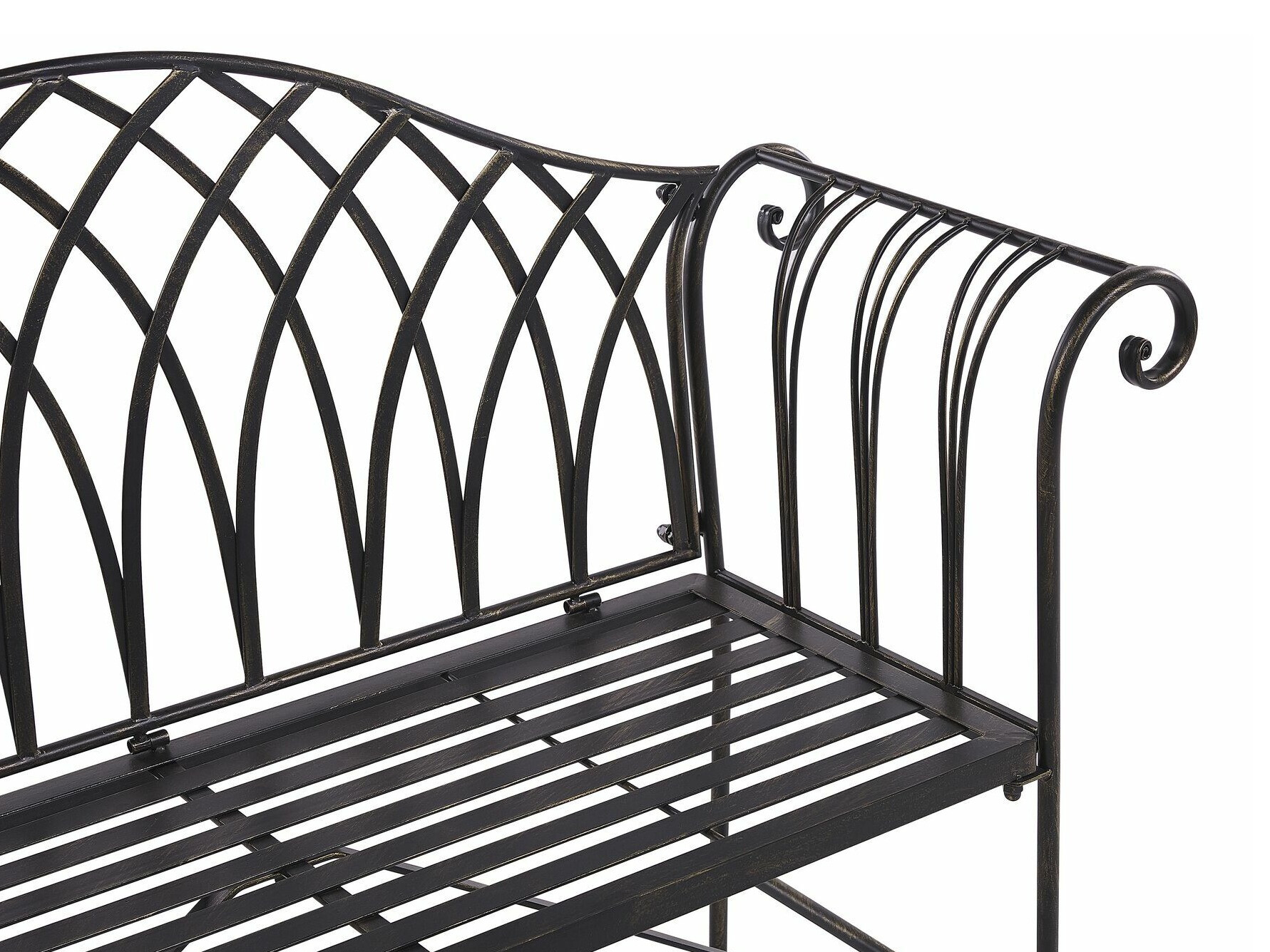 Градинска пейка Berwyn 2480 (Черен)