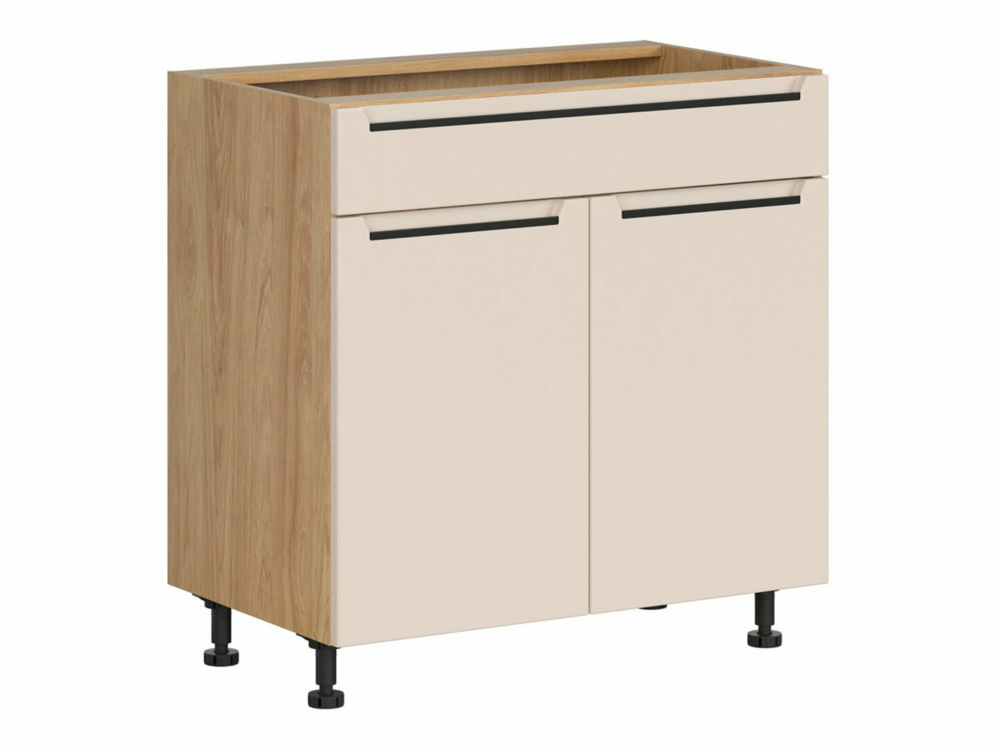 Модулен шкаф с врати Riso Beige 101