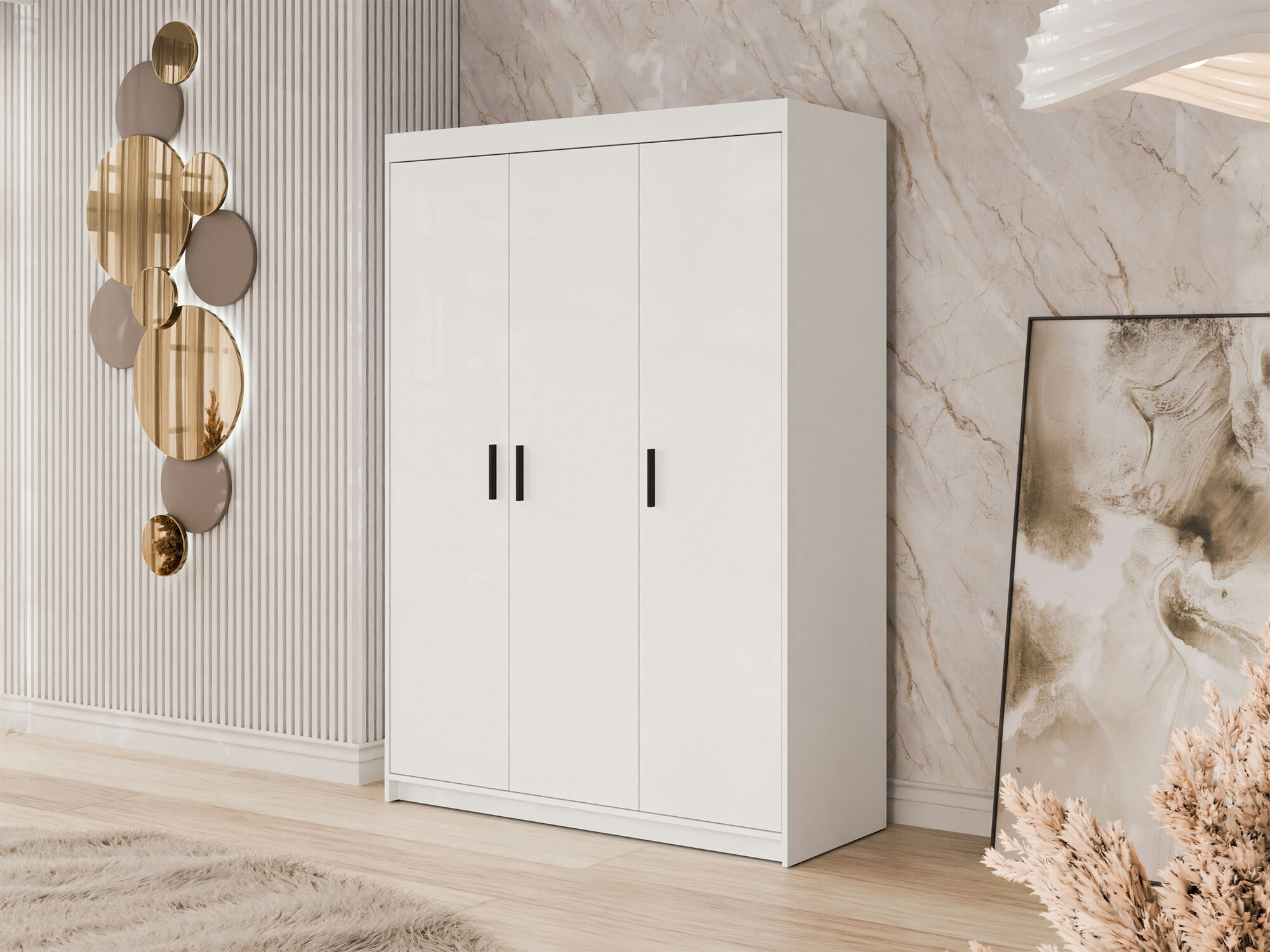 Гардероб Novduni 101 (Бял)