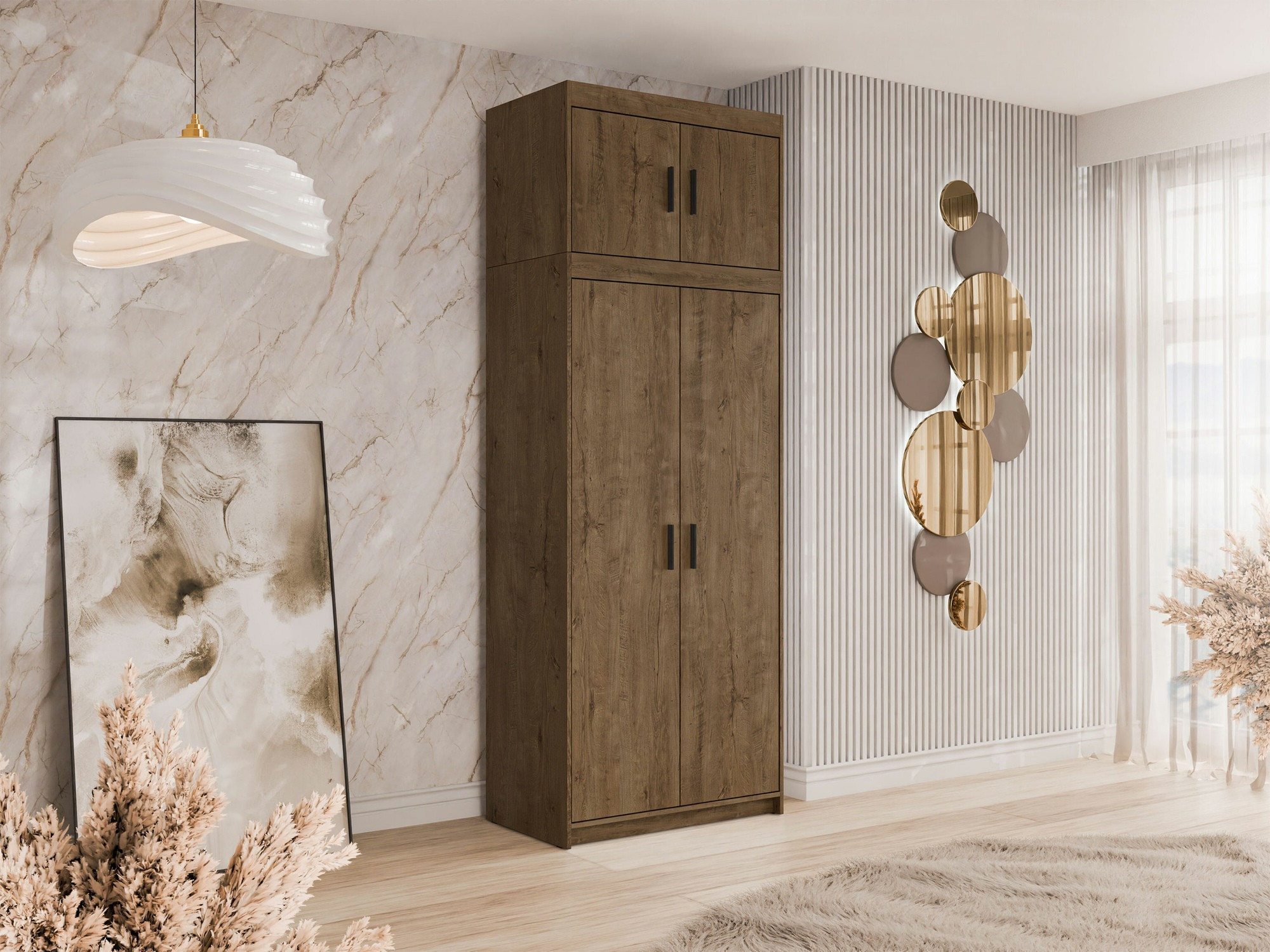 Гардероб Novduni 103 (Дъб левка)