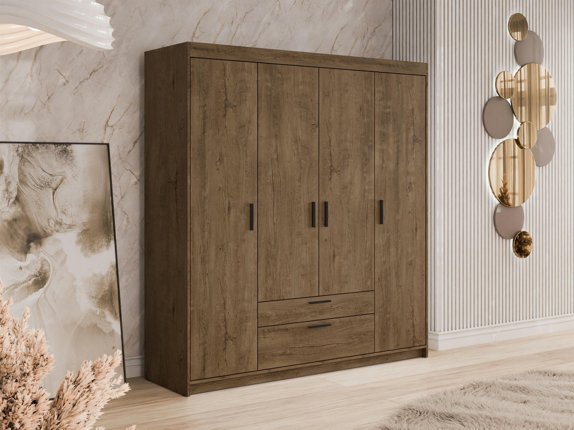 Гардероб Novduni 107 (Дъб левка)